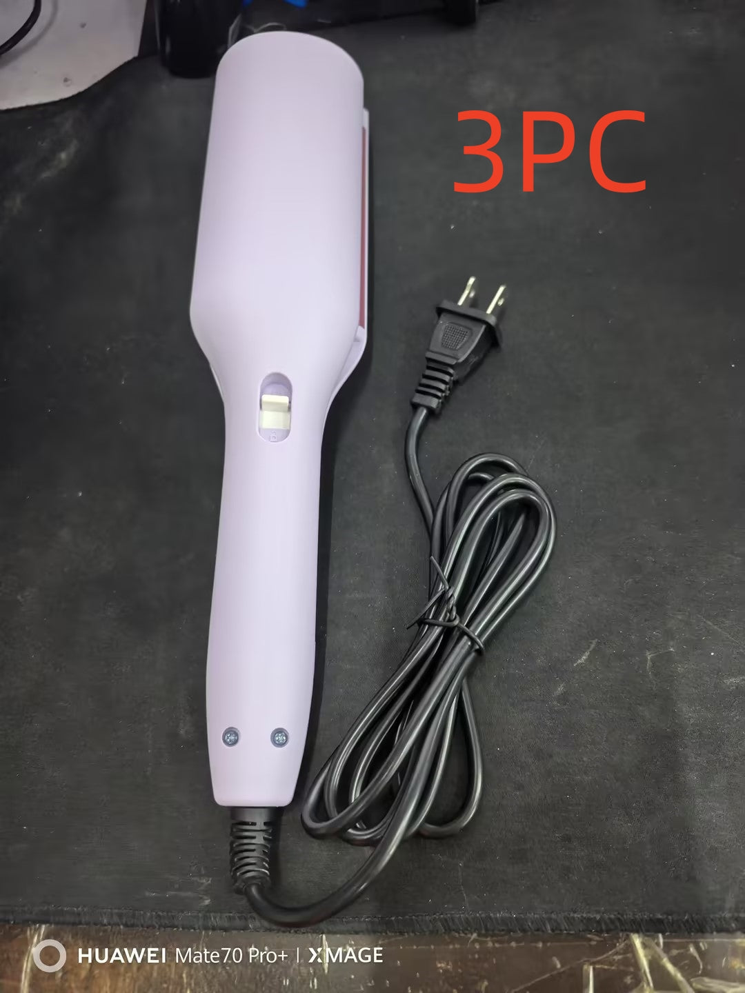 32mm Deep Wave Hair Curler – Fast Heating Styling Wand with 4 Temperature Settings