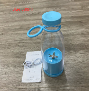Portable USB Juicer Blender – 350ml-420ml Mini Smoothie Cup | 4-Blade CS+C Technology