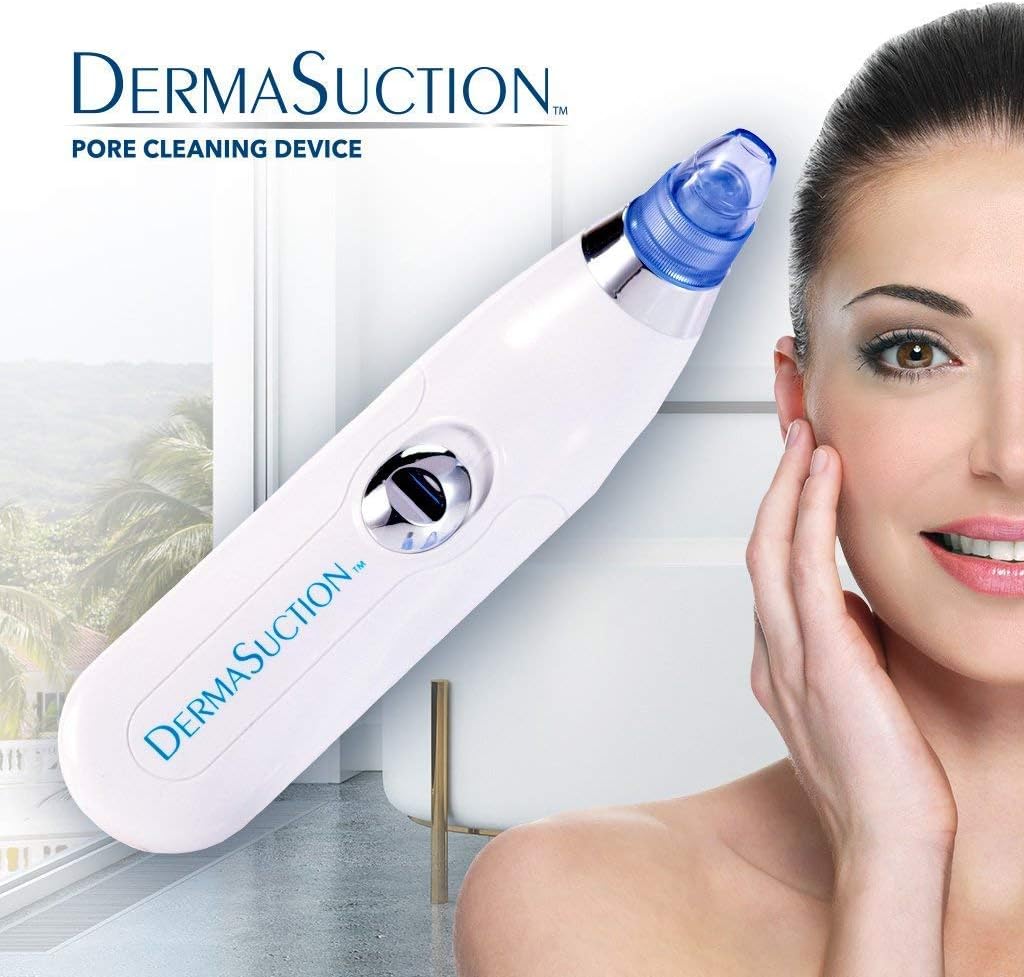 Professional Pore Vacuum Blackhead Remover Device with 5 Suction Levels & 4 Probes