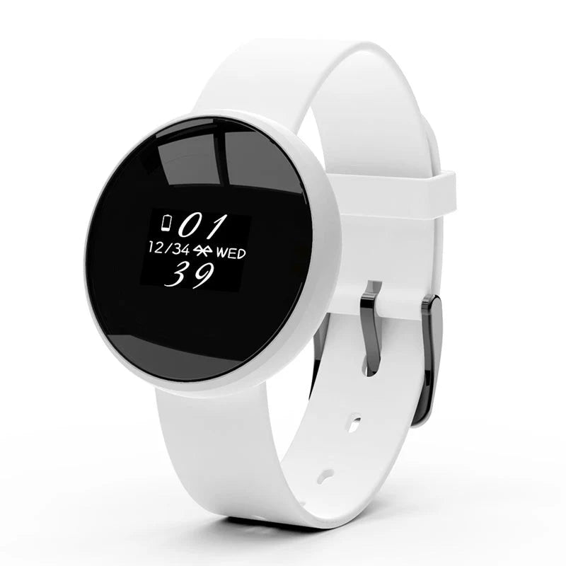 B16 Black Technology Smart Bracelet – Waterproof Fitness Tracker with OEL Display, Magnetic Charging & Anti-Lost Alarm