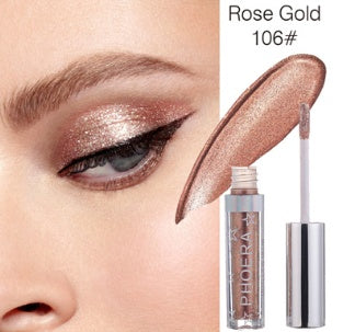 Glitter & Glow Liquid Eyeshadow – Long Lasting Shimmer Eye Makeup