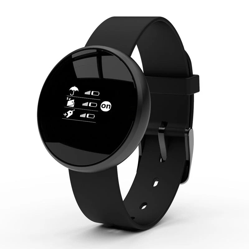 B16 Black Technology Smart Bracelet – Waterproof Fitness Tracker with OEL Display, Magnetic Charging & Anti-Lost Alarm