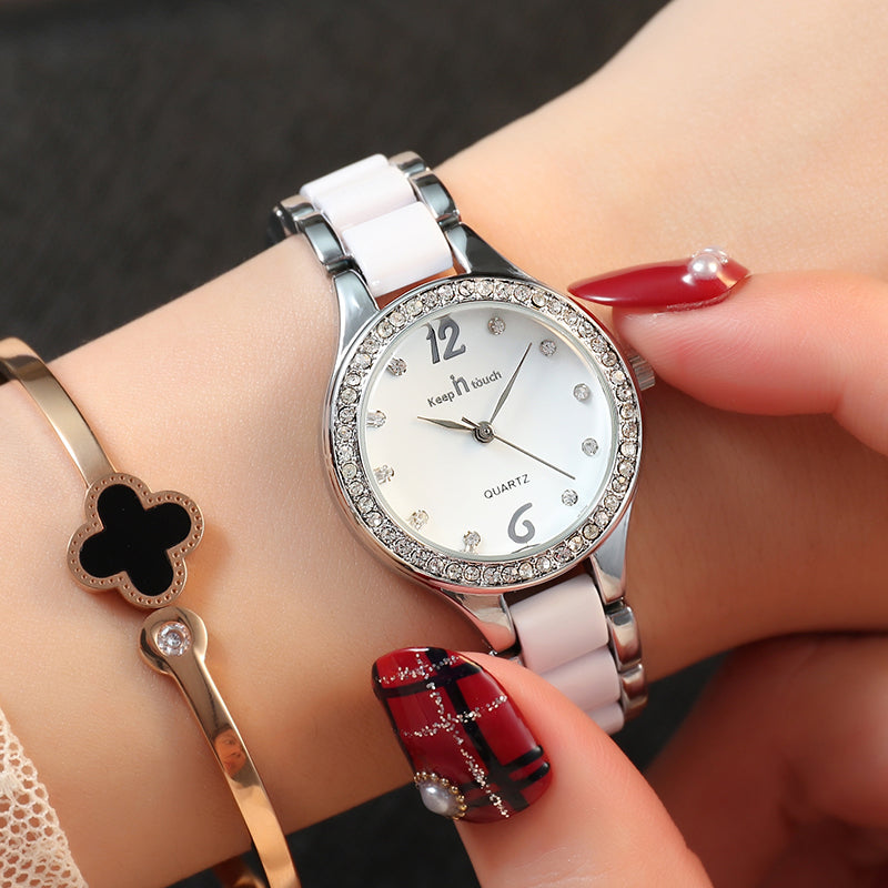 Luxury Women's Quartz Wrist Watch – Elegant Female Fashion Timepiece
