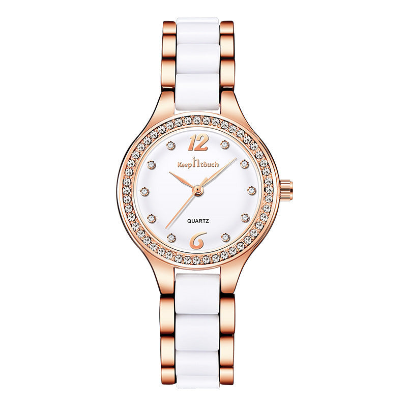 Luxury Women's Quartz Wrist Watch – Elegant Female Fashion Timepiece