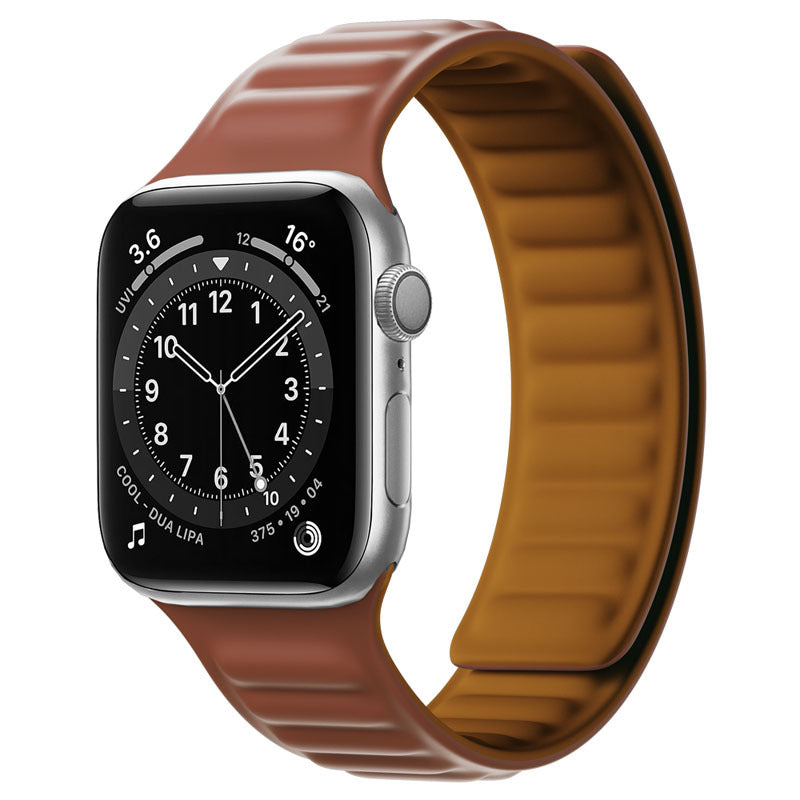 Magnetic Silicone Watch Strap – 18 Color Options | 38/40mm & 42/44mm | Soft & Waterproof
