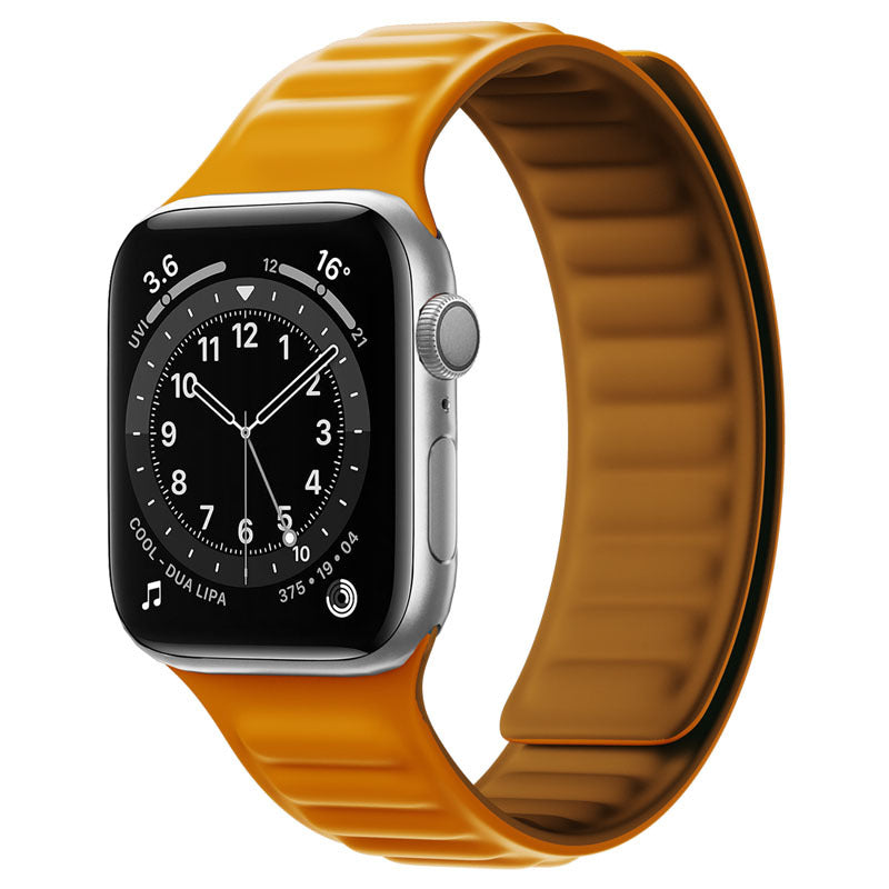 Magnetic Silicone Watch Strap – 18 Color Options | 38/40mm & 42/44mm | Soft & Waterproof