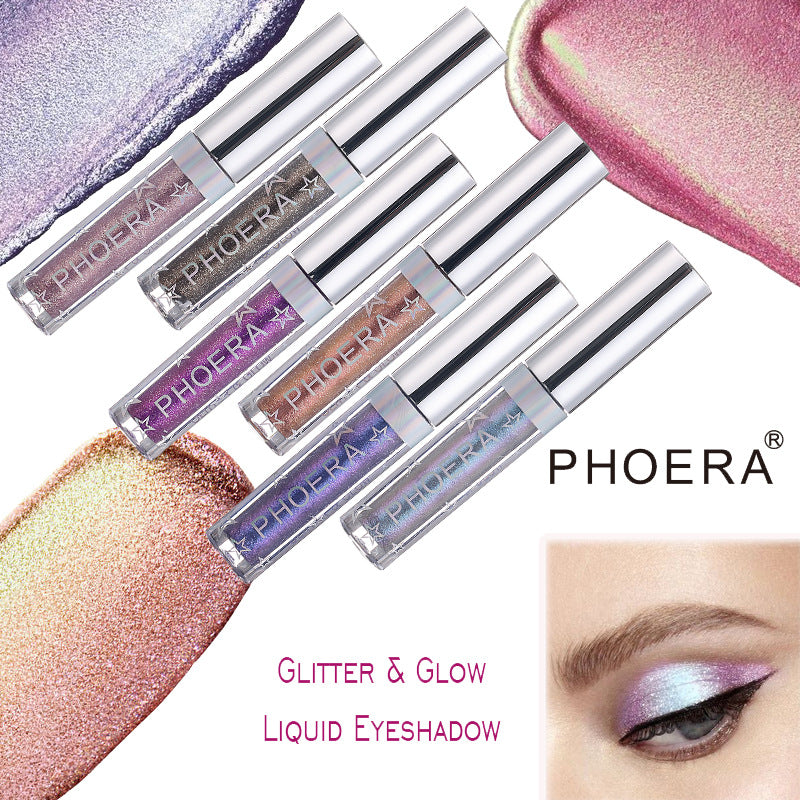 Glitter & Glow Liquid Eyeshadow – Long Lasting Shimmer Eye Makeup
