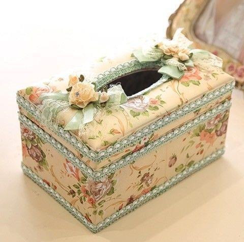 Luxury Ceramic Tissue Box Cover – Elegant Home Decor Napkin Holder