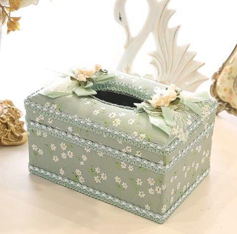 Luxury Ceramic Tissue Box Cover – Elegant Home Decor Napkin Holder