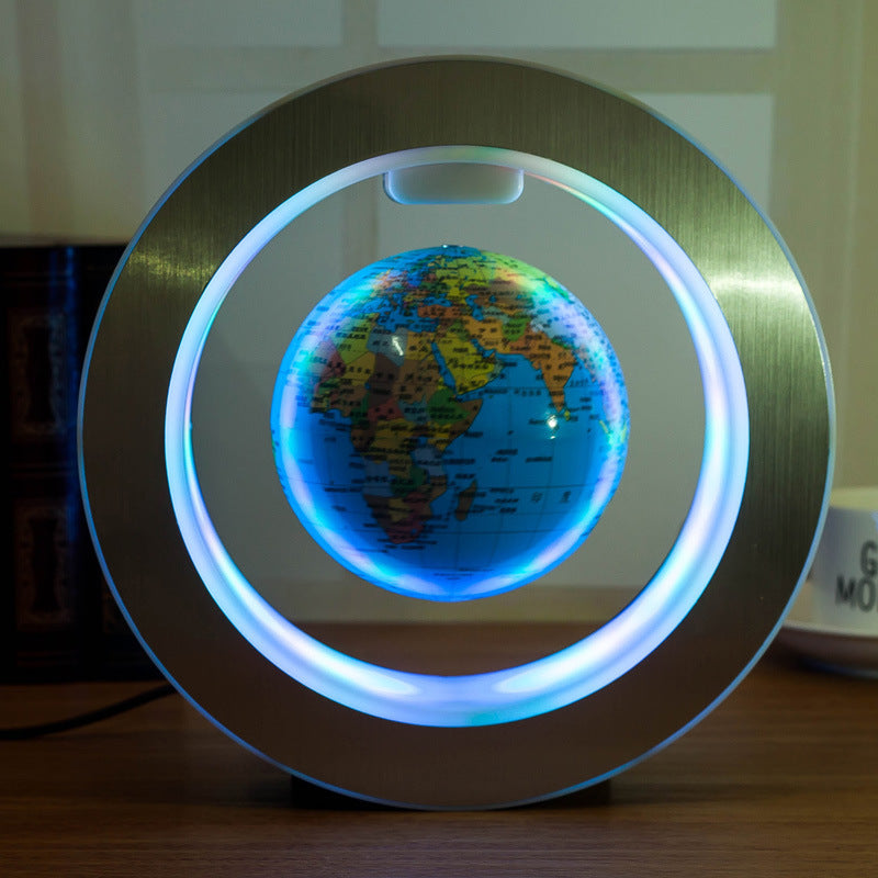 Magnetic Levitation Floating Globe – LED World Map Anti-Gravity Decor Light