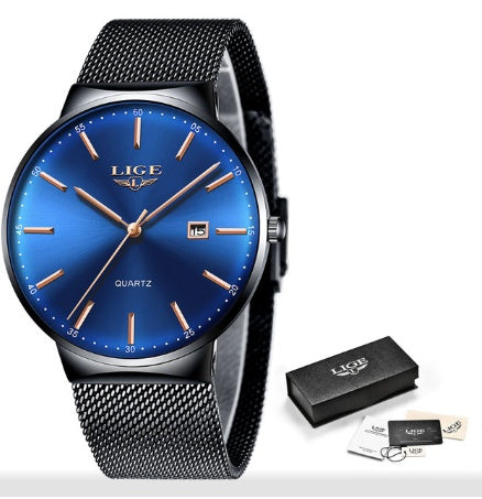 Luxury Men's Elegant Fashion Watch – Premium Stainless Steel Wristwatch