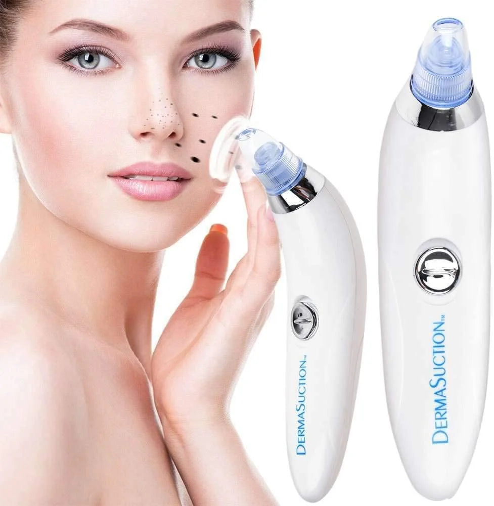 Professional Pore Vacuum Blackhead Remover Device with 5 Suction Levels & 4 Probes