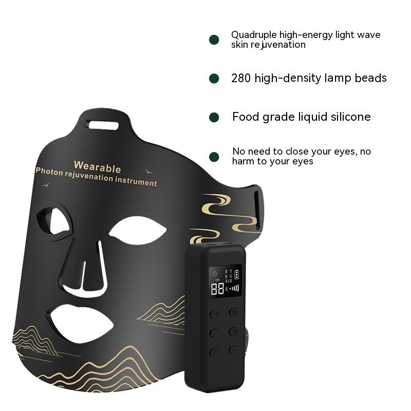 Professional LED Face Mask – Infrared & Color Light Therapy for Skin Rejuvenation & Acne Care