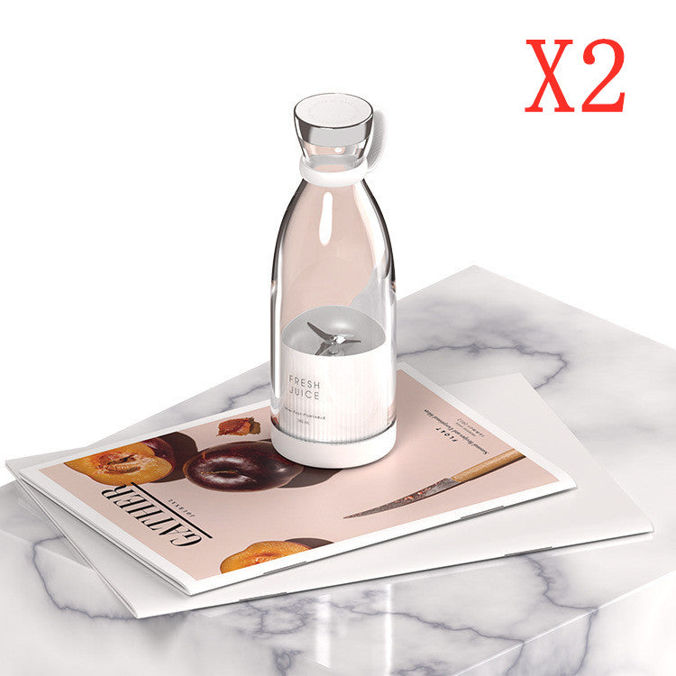 Portable USB Juicer Blender – 350ml-420ml Mini Smoothie Cup | 4-Blade CS+C Technology