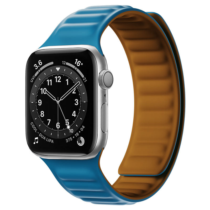 Magnetic Silicone Watch Strap – 18 Color Options | 38/40mm & 42/44mm | Soft & Waterproof