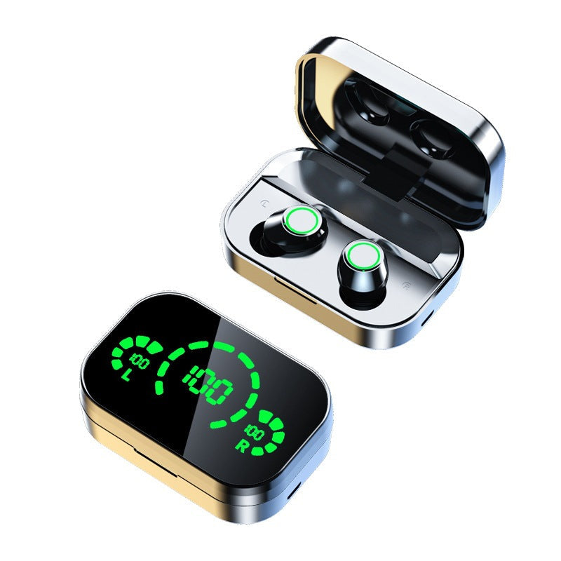 YD03 TWS Wireless Earbuds – Bluetooth 5.3, Smart Digital Display & Breathing Light