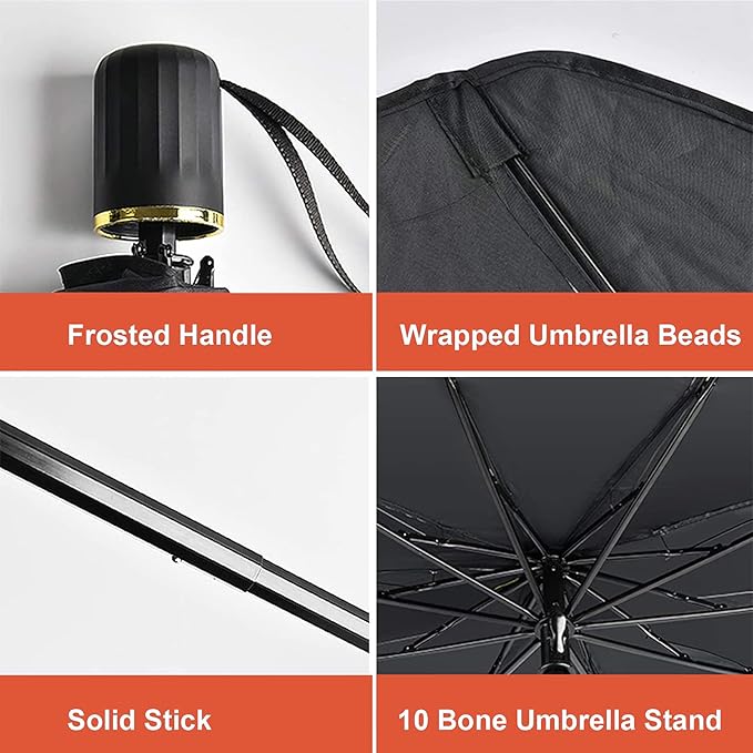 Car Windshield Sun Umbrella - UV Protection | Fast Delivery UAE & KSA
