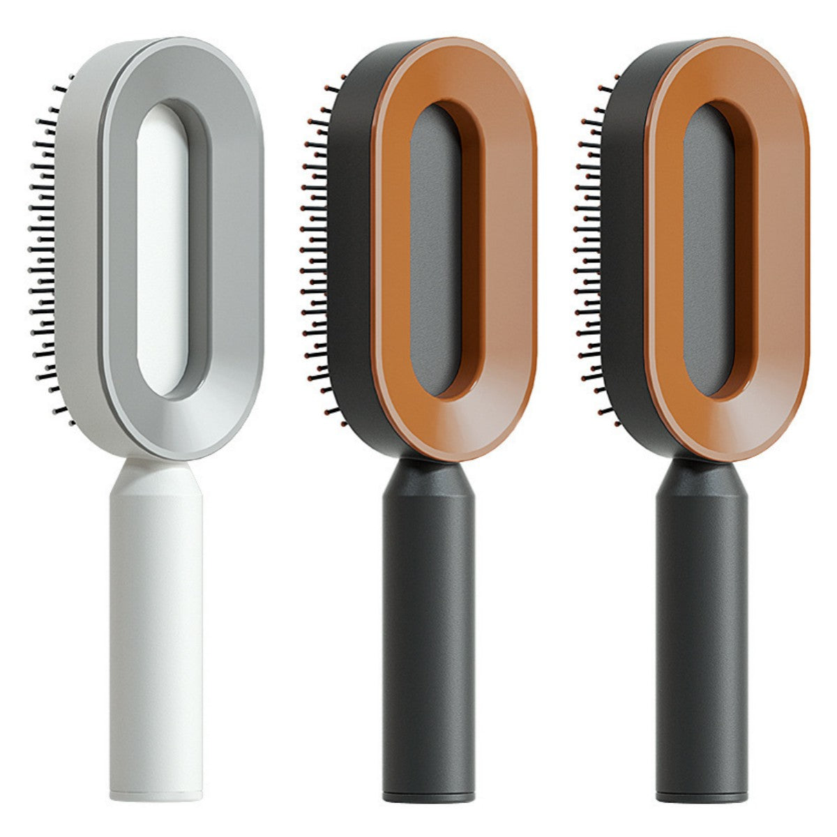 Self-Cleaning Hair Brush – One-Click Hair Release Airbag Scalp Massage Comb