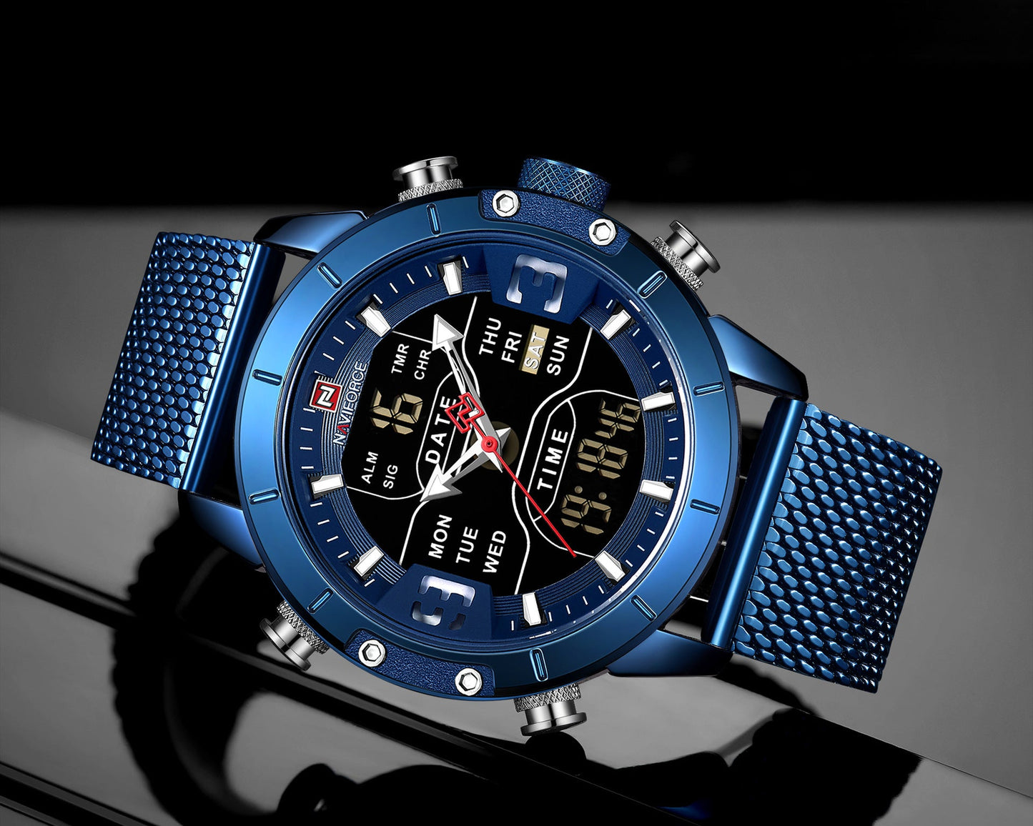 Luxury Sports Men's Watch – Waterproof & Shock Resistant Wristwatch