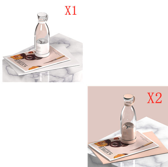 Portable USB Juicer Blender – 350ml-420ml Mini Smoothie Cup | 4-Blade CS+C Technology