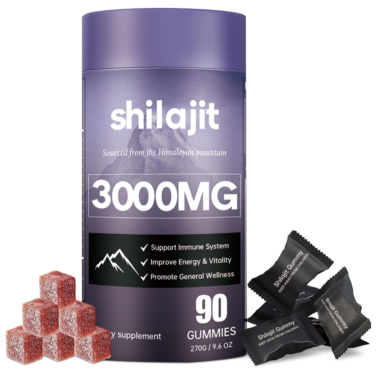 Soft Candy Energy Boost Gummies – Immune Support & Daily Energy Supplement