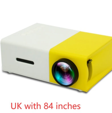 YG300 Mini Portable Projector – HD LED Home Theater Cinema Projector with HDMI & USB