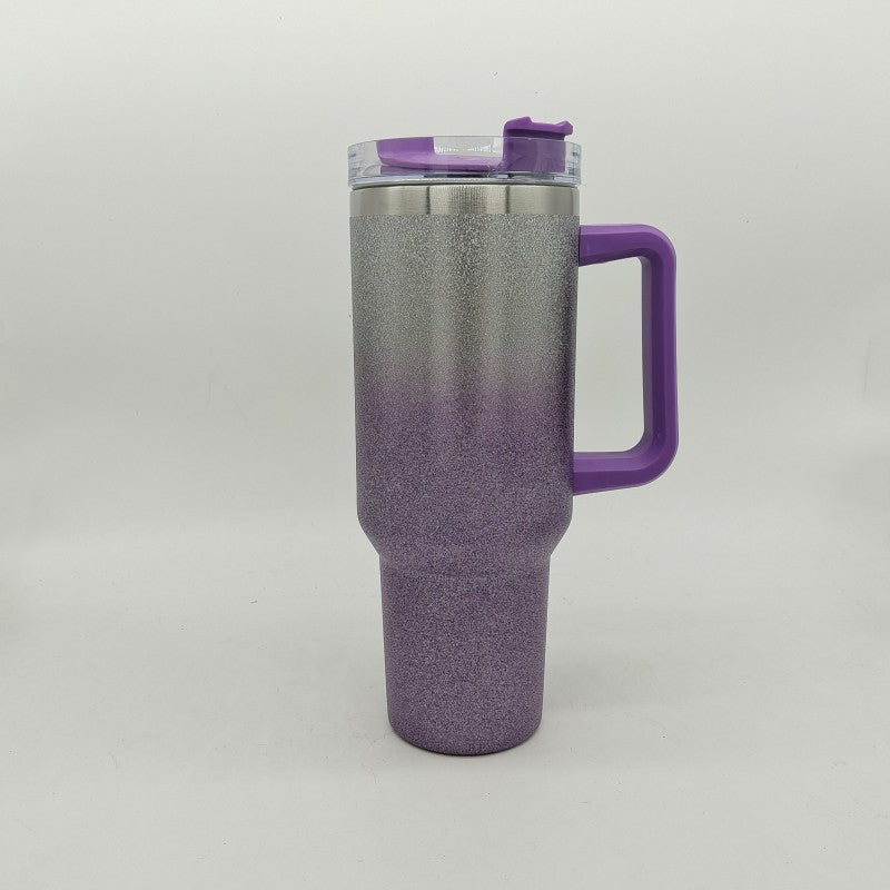 Large Capacity Double-Layer Stainless Steel Vacuum Insulation Cup – Portable Hot & Cold Water Bottle