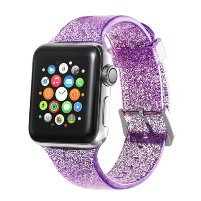 Premium Silicone Watch Strap – 8 Colors | 38/40mm & 42/44mm | Soft, Waterproof & Sweat-Resistant