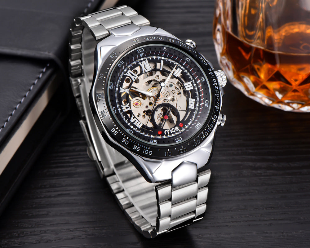MCE Luxury Mechanical Men's Watch – Automatic Timepiece for the Modern Gentleman