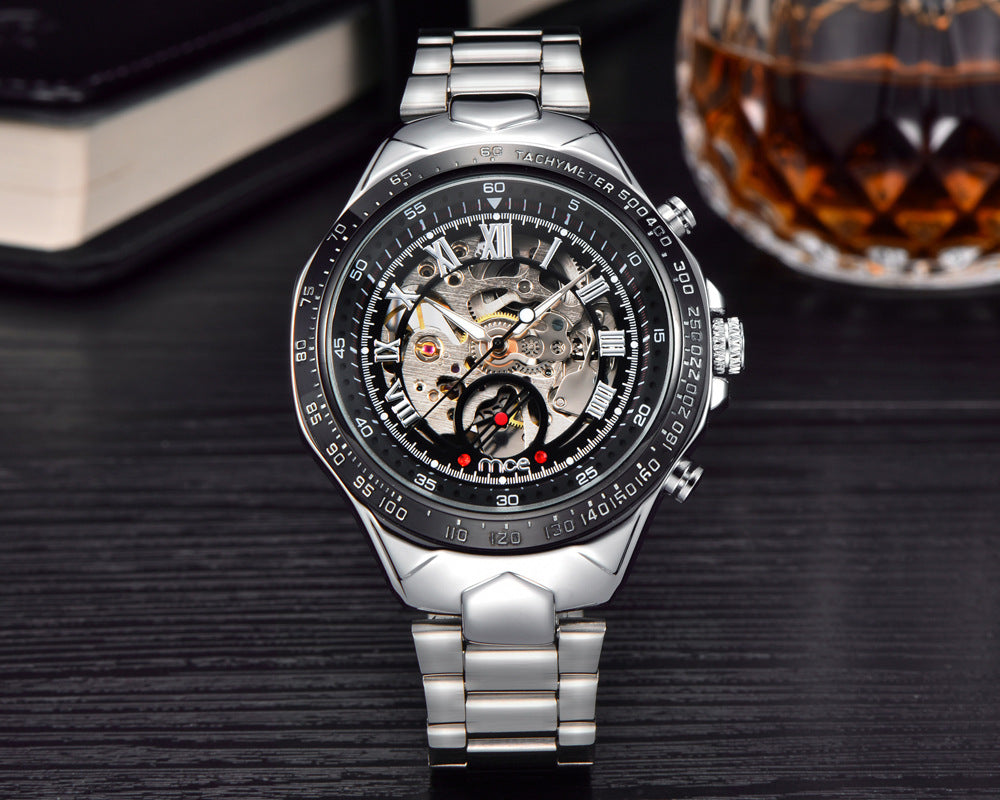 MCE Luxury Mechanical Men's Watch – Automatic Timepiece for the Modern Gentleman