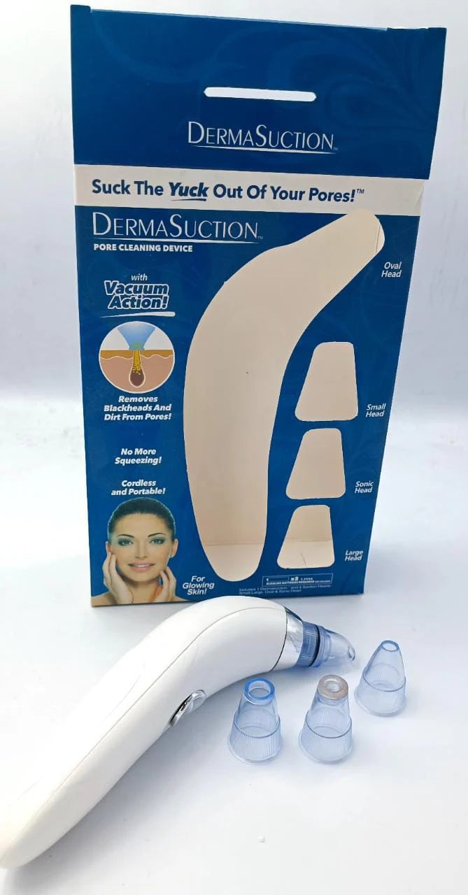 Professional Pore Vacuum Blackhead Remover Device with 5 Suction Levels & 4 Probes