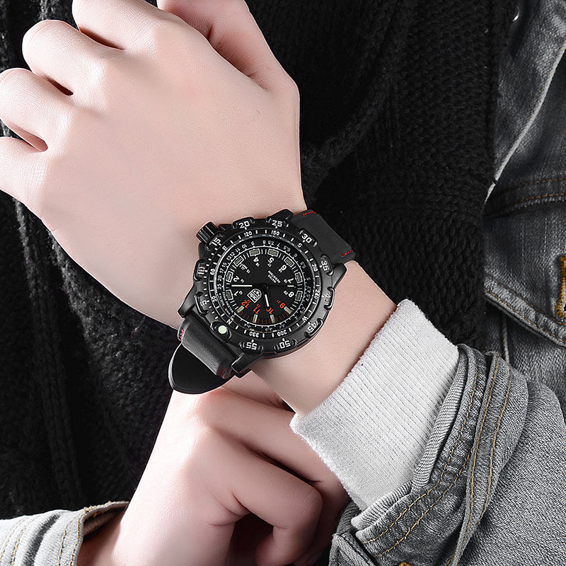 Luxury Men's Military Watch – Tactical Waterproof Outdoor Timepiece with Luminous Dial
