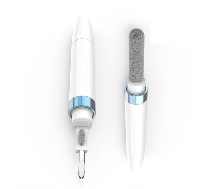 3-in-1 Tech Cleaning Pen – Earbuds, AirPods, Phone, Keyboard & Mouse Cleaner | Black, Blue & Gold