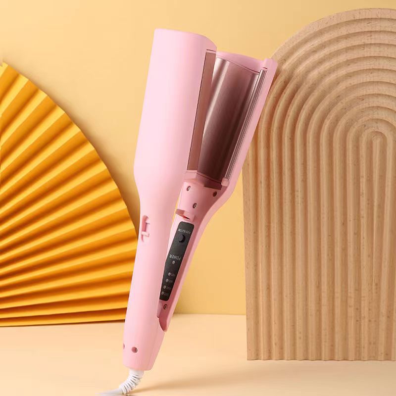 32mm Deep Wave Hair Curler – Fast Heating Styling Wand with 4 Temperature Settings