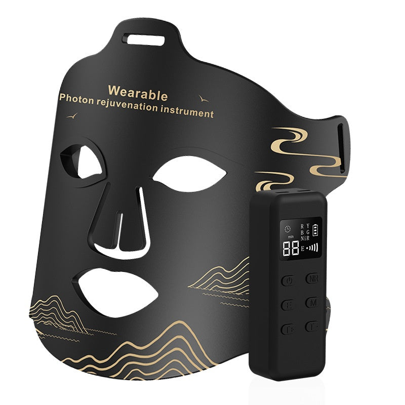 Professional LED Face Mask – Infrared & Color Light Therapy for Skin Rejuvenation & Acne Care