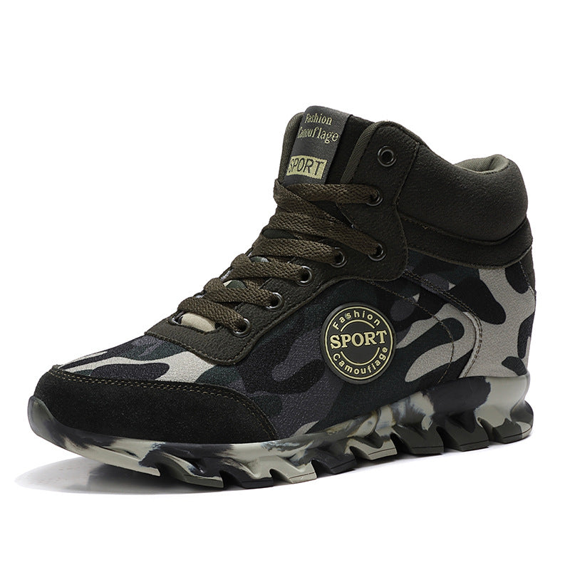 Women's Casual Camouflage Sneakers – Height Boosting Comfortable Fashion Shoes