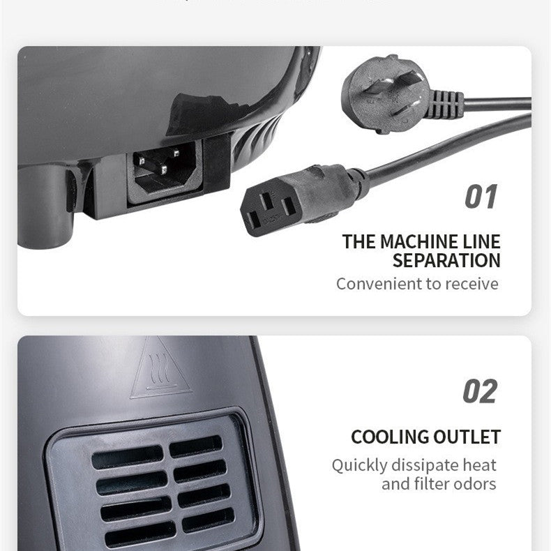 Smart Touch Air Fryer – Home Electric Fryer with Digital Control for Healthy Cooking