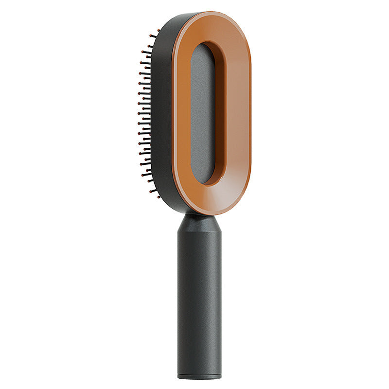 Self-Cleaning Hair Brush – One-Click Hair Release Airbag Scalp Massage Comb