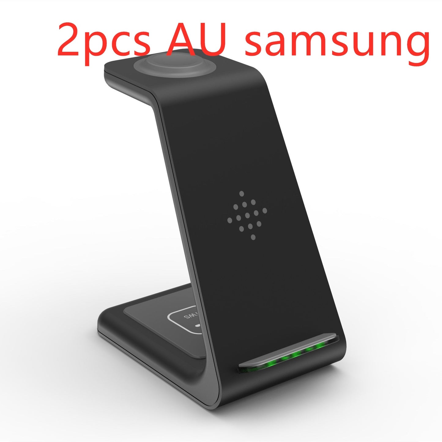 3-in-1 Fast Wireless Charging Station Stand for Phone, Watch & Earbuds