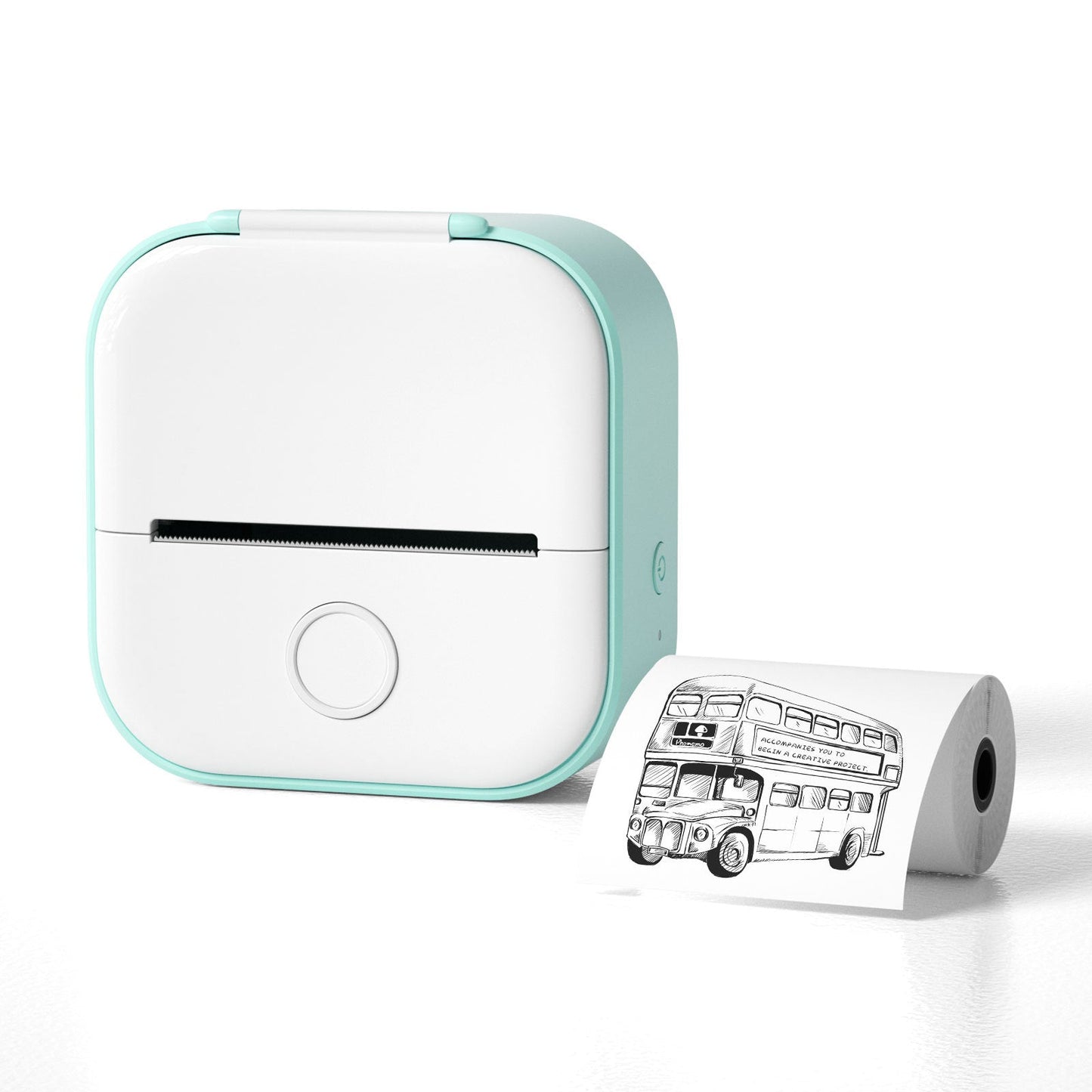 Portable Bluetooth Mini Thermal Printer – Wireless Label & Photo Printer