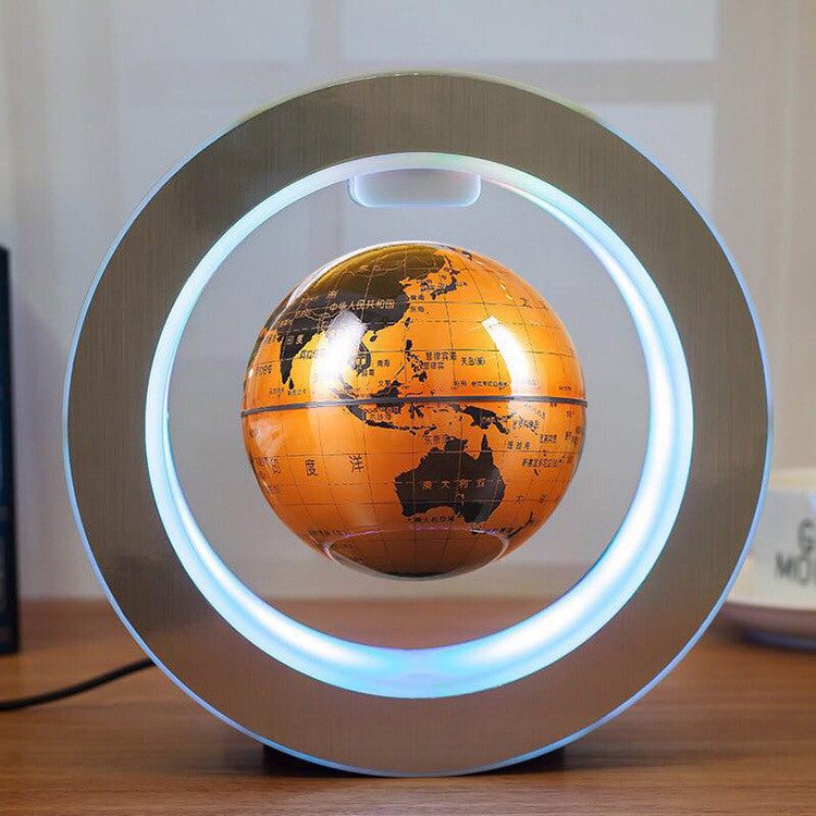 Magnetic Levitation Floating Globe – LED World Map Anti-Gravity Decor Light