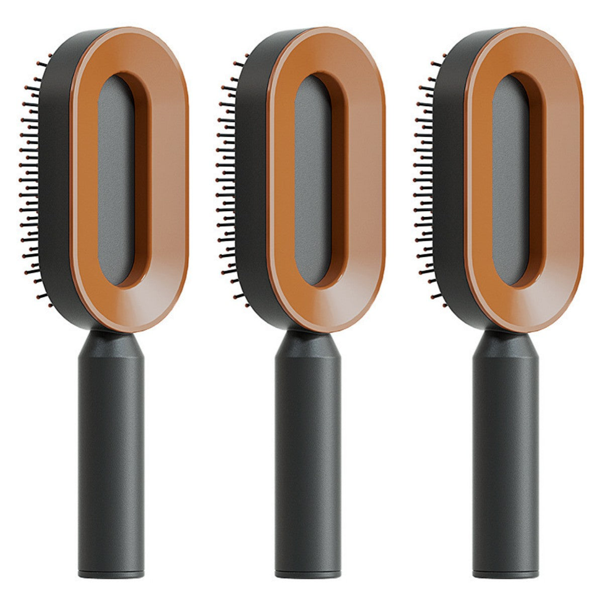 Self-Cleaning Hair Brush – One-Click Hair Release Airbag Scalp Massage Comb