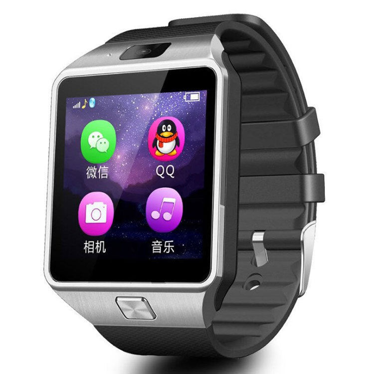 DZ09 Sports Smart Watch with SIM Card, Camera, Bluetooth & Fitness Tracker