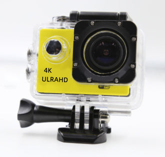 4K Waterproof Sport Camera – Ultra HD Action Cam with Wide Angle Lens for Outdoor Adventure