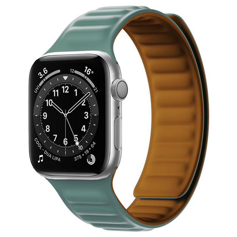 Magnetic Silicone Watch Strap – 18 Color Options | 38/40mm & 42/44mm | Soft & Waterproof