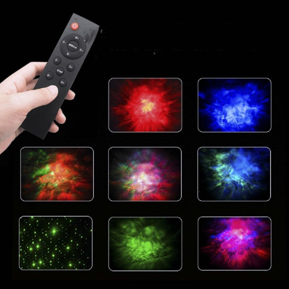 Astronaut Galaxy Star Projector Lamp – USB Night Light for Bedroom Atmosphere