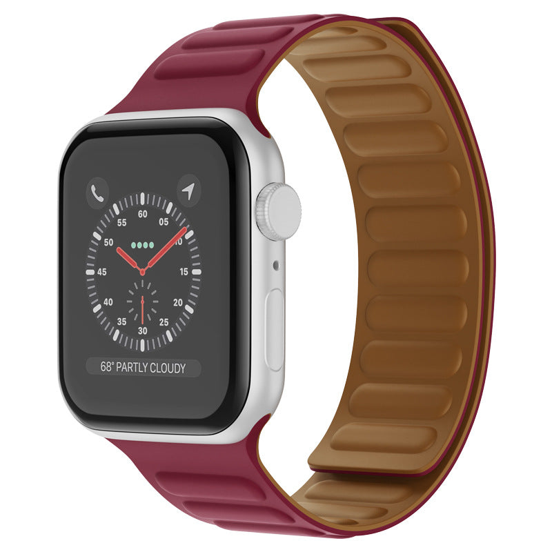 Magnetic Silicone Watch Strap – 18 Color Options | 38/40mm & 42/44mm | Soft & Waterproof