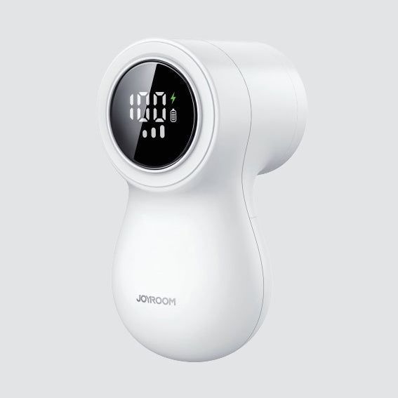 Smart LED Electric Lint Remover – 6-Blade USB Rechargeable Fabric Shaver with Vortex Suction