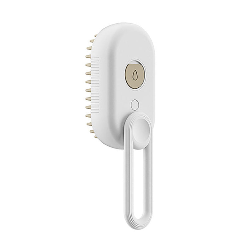 3-in-1 Electric Steam Pet Grooming Brush – Spray Comb for Cats & Dogs
