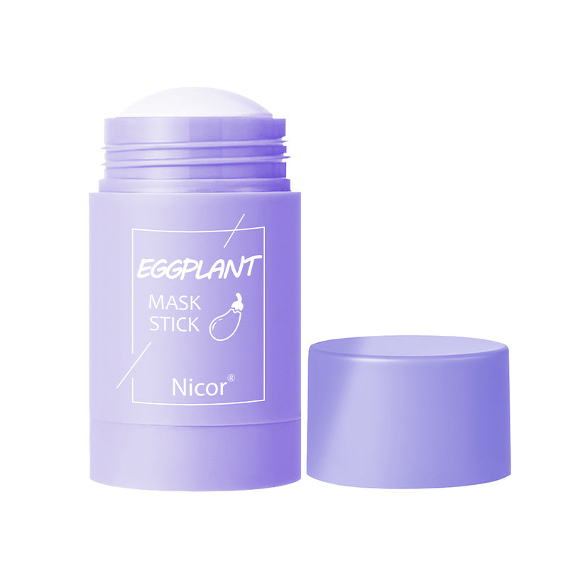 Green Tea & Eggplant Clay Stick Mask – Oil Control, Acne Care & Deep Pore Cleansing | 40g